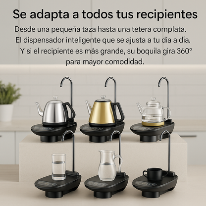 AquaFlow™  Bomba de Agua Eléctrica Portátil e Inteligente